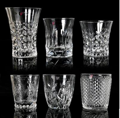 玻璃杯水杯透明杯子耐高温