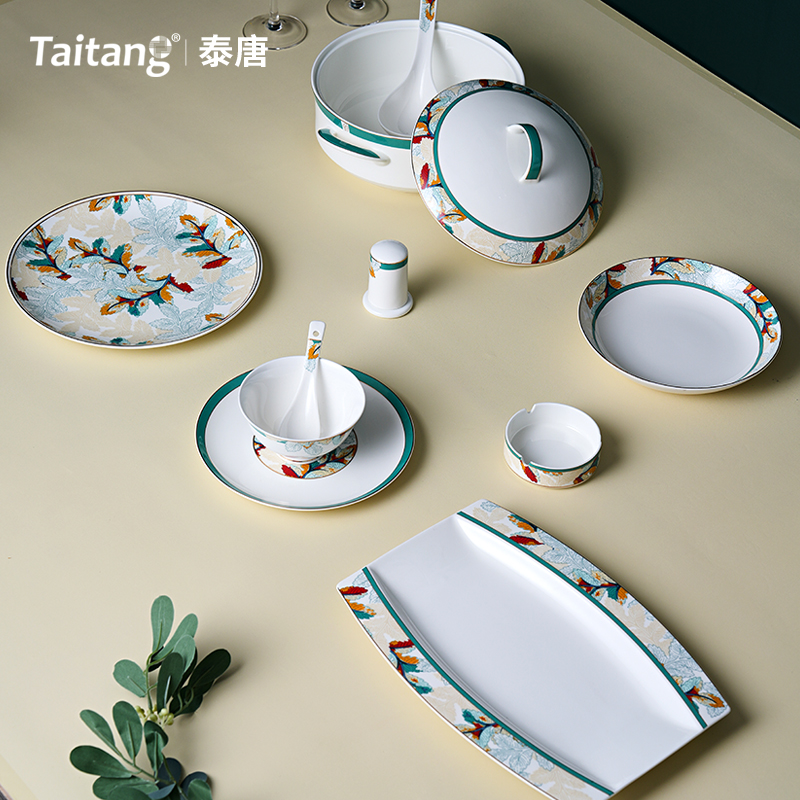 叶语时光50头餐具