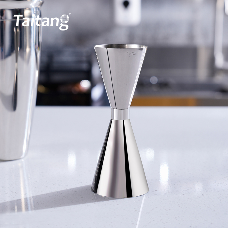 不锈钢双头量杯-大号/中号/小号