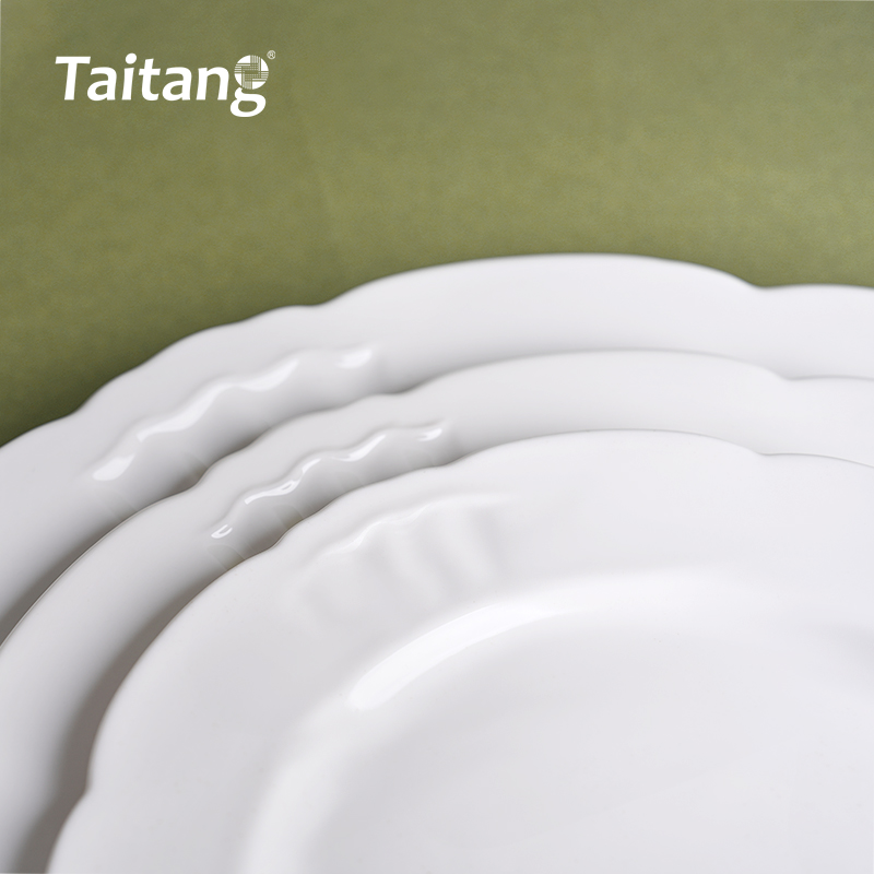 皇冠白瓷餐具-7"/8"/10"/12"平盘