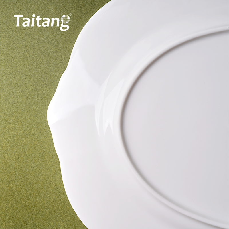 皇冠白瓷-10/12/14"旦形碟