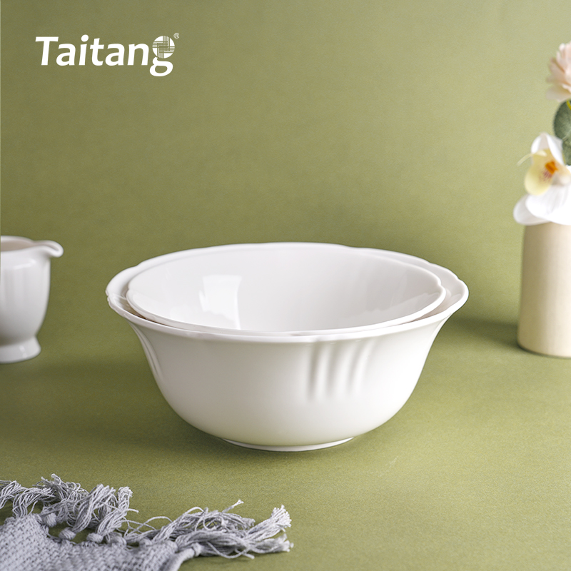 皇冠白瓷-5/8/9"汤碗