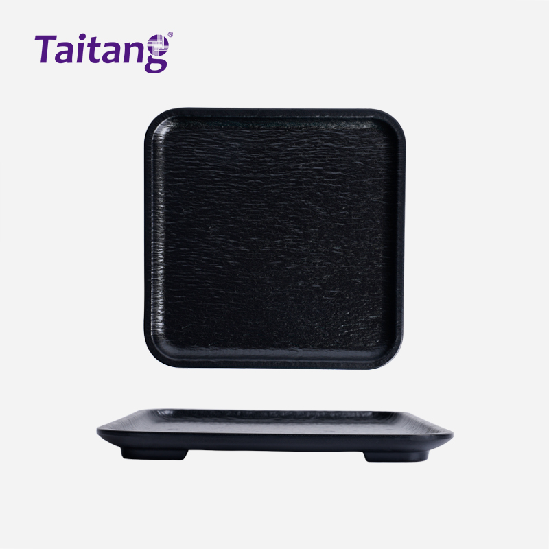 黑石纹-7.5/10/11.5"正方盘