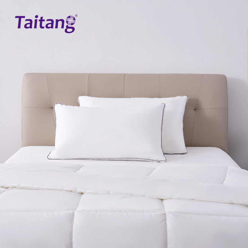 枕芯全棉防羽布-1400克羽丝棉