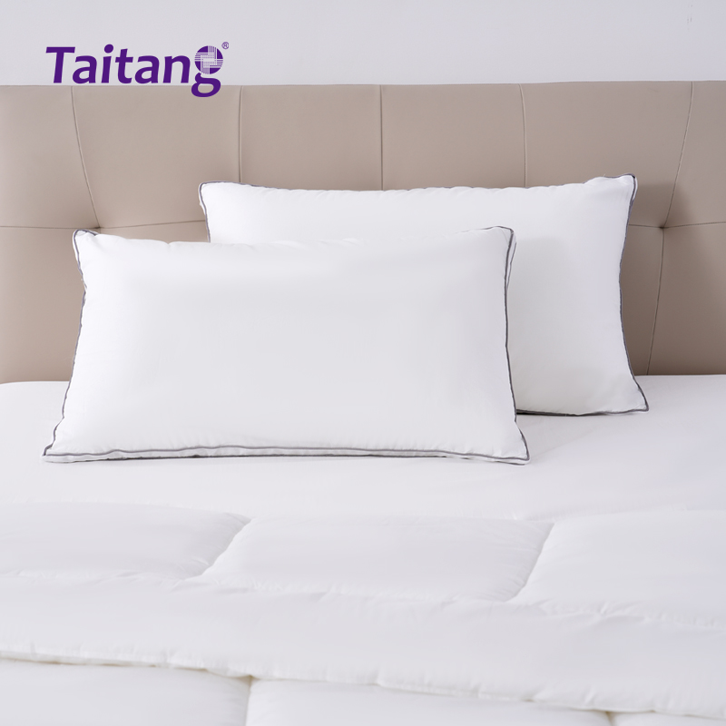 枕芯全棉防羽布-1400克羽丝棉