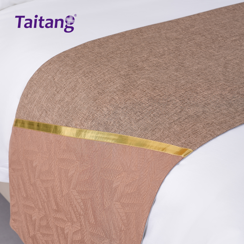 素棉叶语-轻奢酒店床旗抱枕套系列