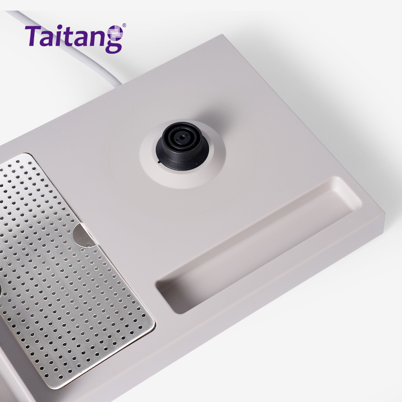 高级ABS酒店水壶欢迎托盘卡其色