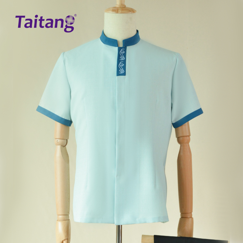 服务员工作服夏季短袖定制款